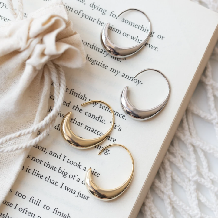 Grezni auskari no zelta un sudraba